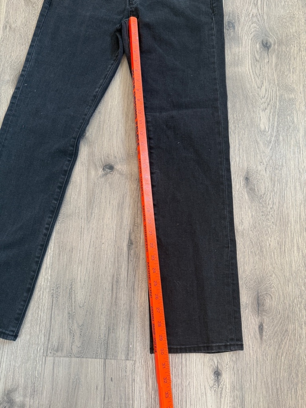 Aeropostale Black Slim Straight Jeans - Picture 5 of 8